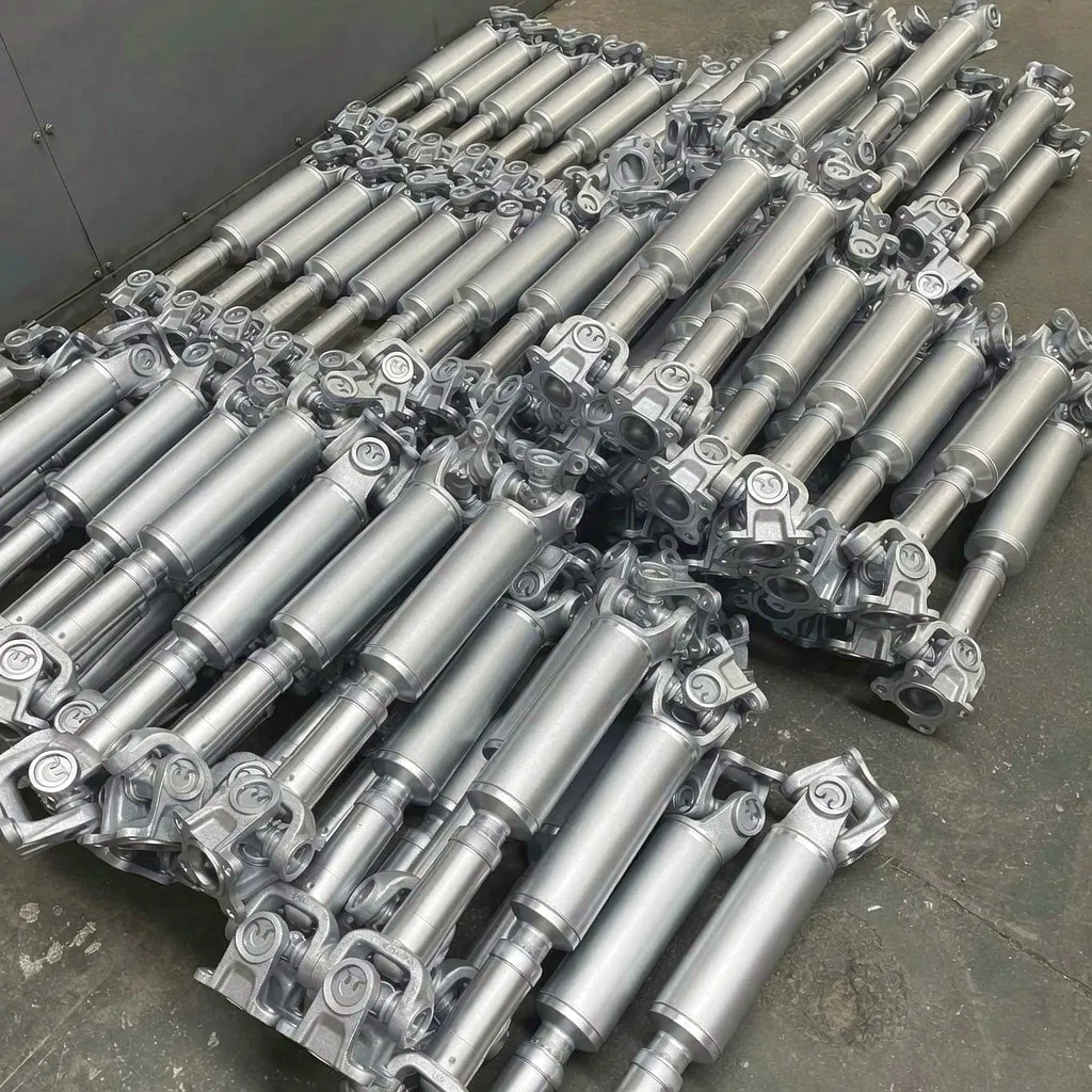 PTO shaft for AGV forklift — precision dynamic balancing quality assurance